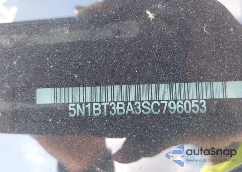 2025 Nissan Rogue Sv Fwd from USA, damaged, VIN 5N1BT3BA3SC796053